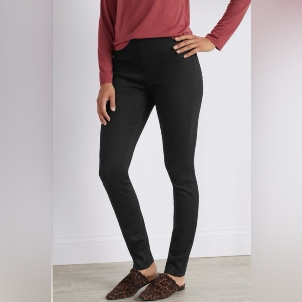 Soft Surrounding Womens Black Pull On Jeans Size S